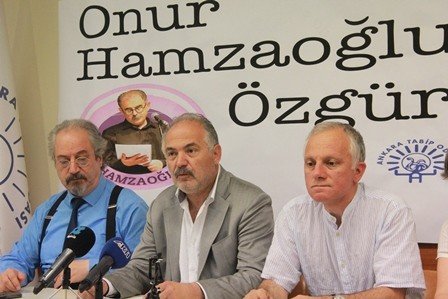 “Prof. Dr. Onur Hamzaoğlu, yaşamını halkın sağlığına adamış bilim insanıdır. Serbest Bırakılsın!”