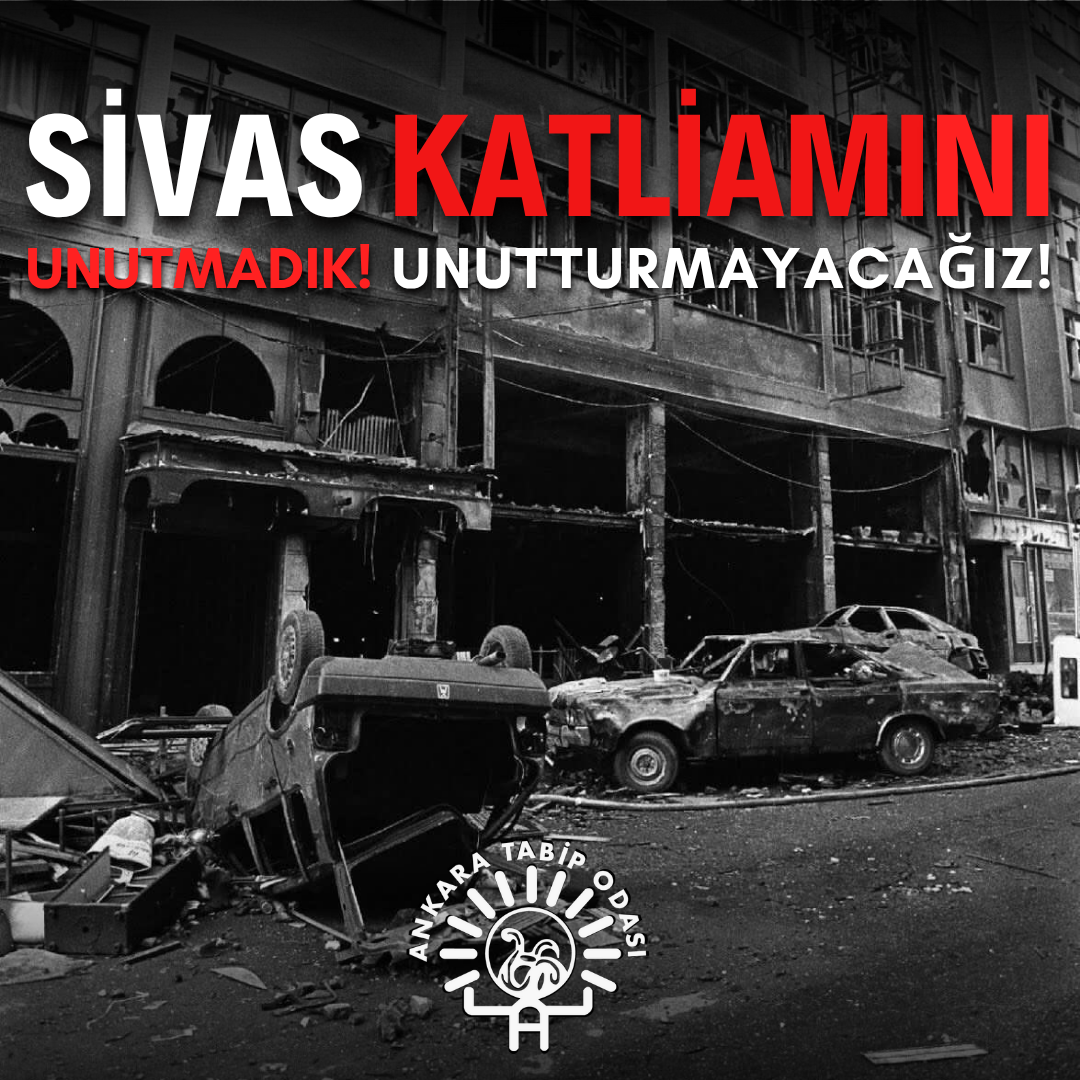 Sivas Katliamını 32. Yılında Unutmadık, Unutturmayacağız!