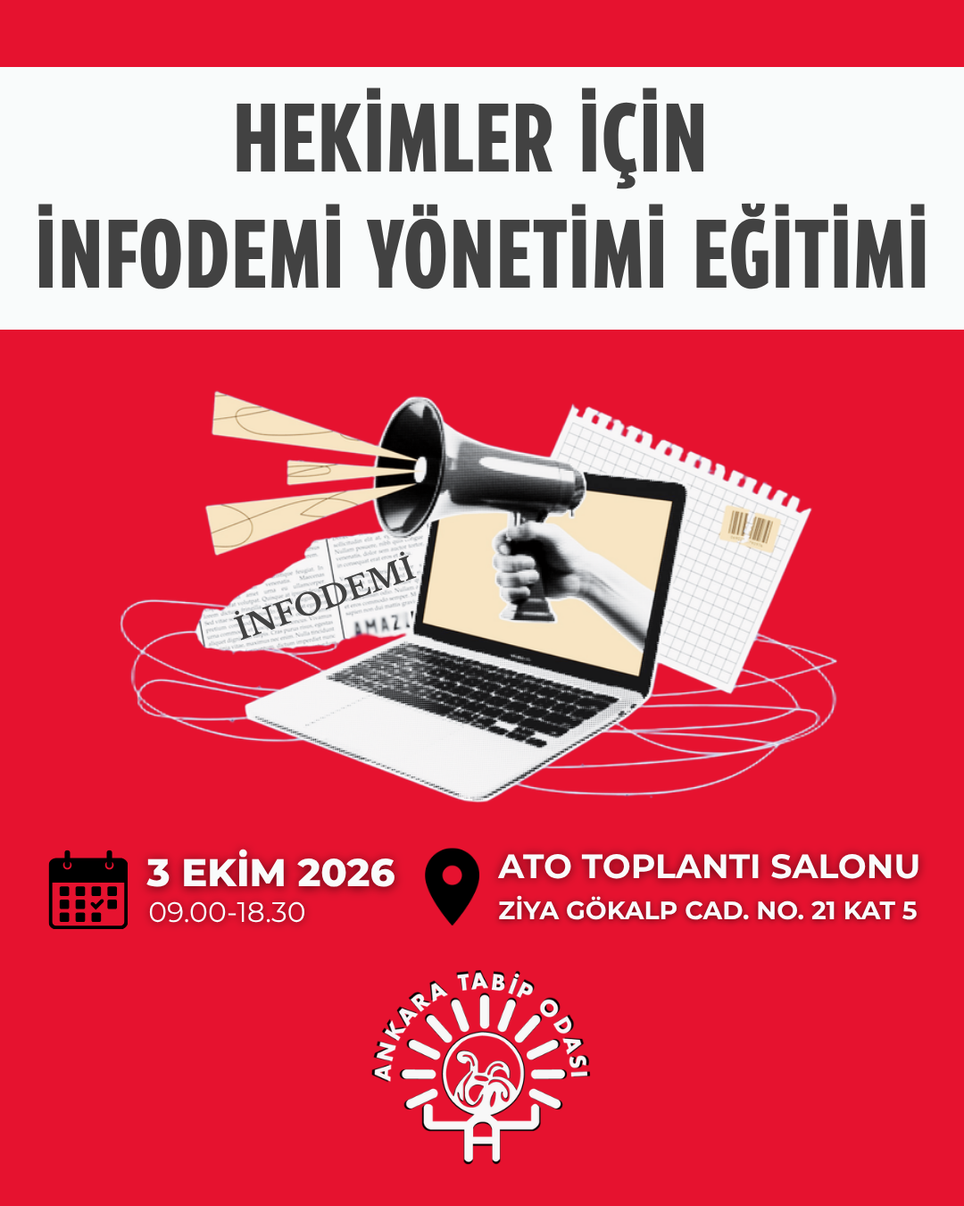 Hekimler İçin İnfodemi Yönetimi Eğitimi: Bilgi ve Program
