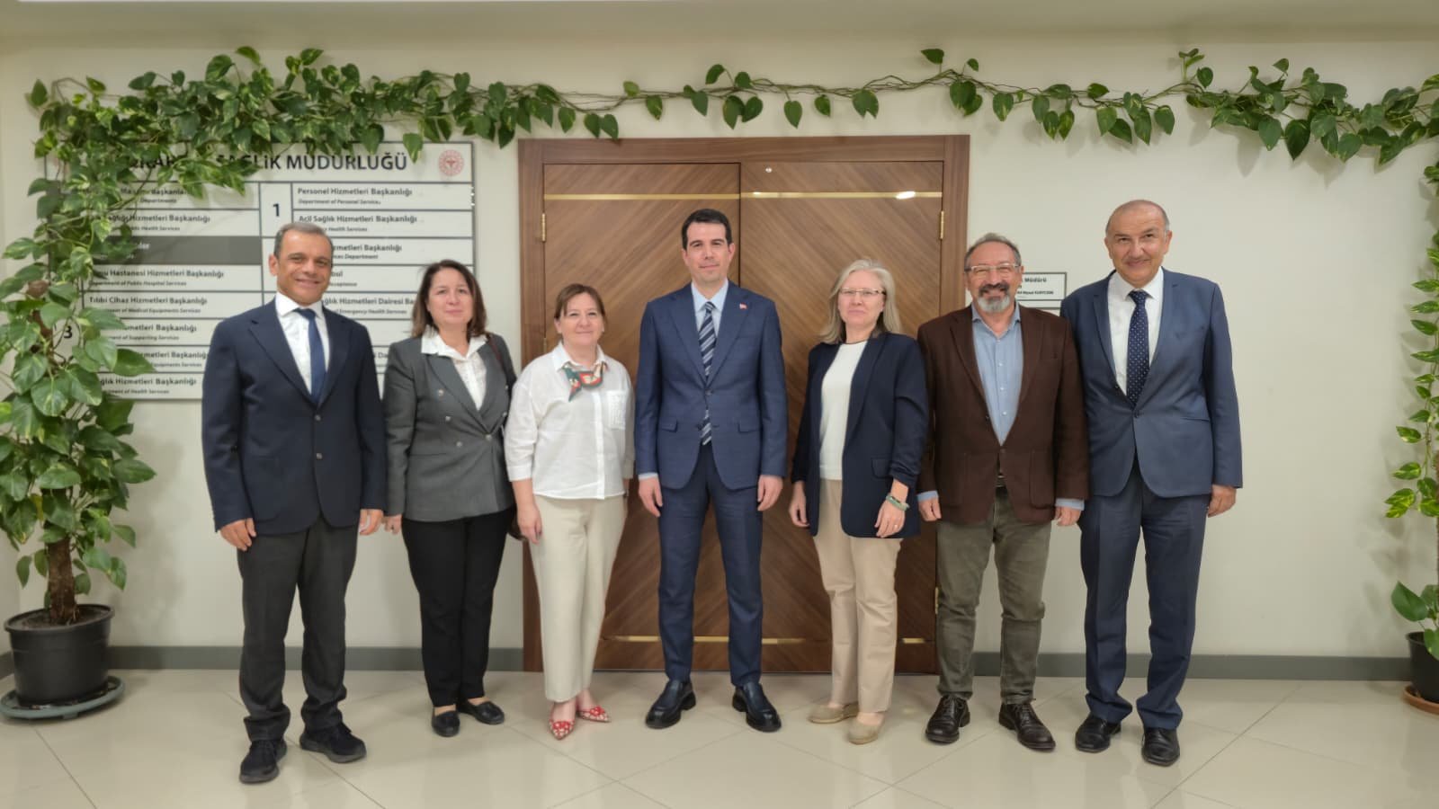 Ankara Tabip Odası Heyeti MEDULA ve REDES Uygulamalarıyla İlgili Ankara İl Sağlık Müdürü Dr. Ali Niyazi Kurtcebe’yi Makamında Ziyaret Etti.