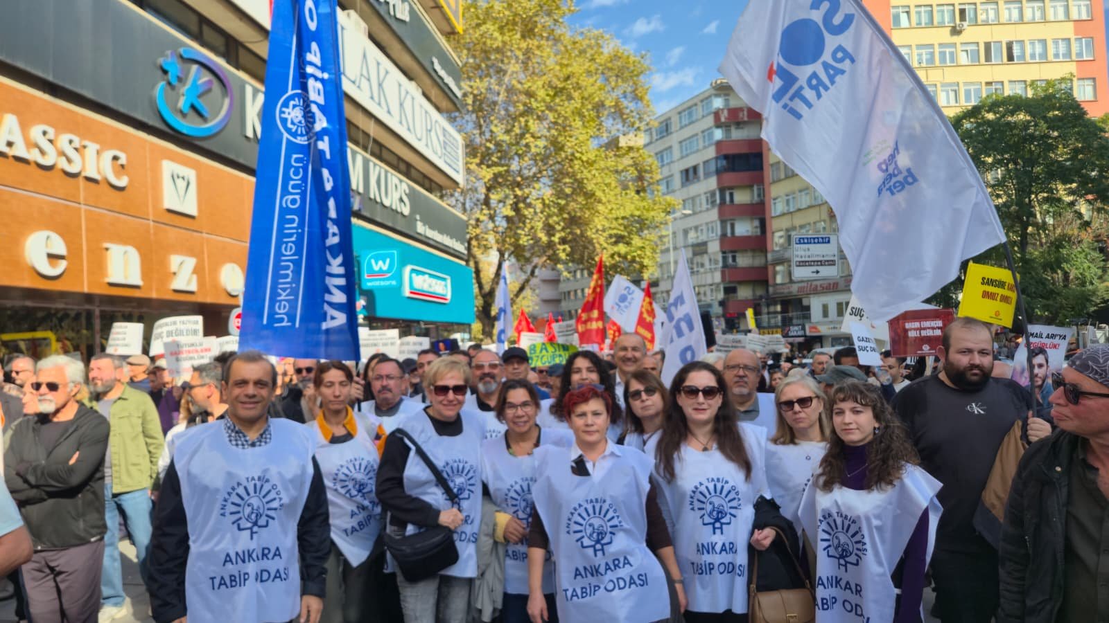 "Sansüre Hayır! Habere Özgürlük!" Basın Açıklamasına Katıldık
